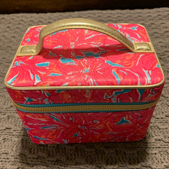 Lilly Pulitzer Flirty Jewelry Box EUC - Picture 1 of 3
